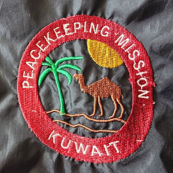 Operation Southern Watch Military Veteran Solider Souvenir Embroidered Jacket XL - Picture 4 of 13